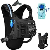 Outdoor Hydration Vest for Running &amp; Hiking, Lightweight Breathable Water Backpack with 2.0L Bladder, Bounce-Free Chest Pack for Marathon, Cycling, Trekking for Men and Women