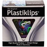 Baumgartens LP0600 Plastiklips Paper Clips, Large, Assorted Colors, 200/Box