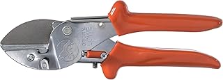 Original LÖWE 2 Profi Amboss Gartenschere 2.104 mit stufenloser Griffweitenverstellung - scharfe Schere mit Stahl-Klinge und Antihaftbeschichtung für Schneidarbeiten an Obstbäumen