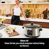 Morphy Richards 3.5L Stainless Steel Slow Cooker with 3 Heat Settings view 3
