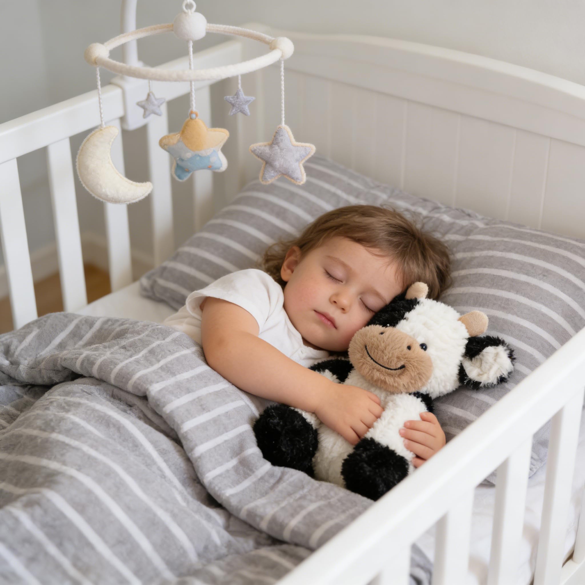 Hopearl Kuschelige Kuh Aus Weichem Plüsch - Niedliche Milchkuh Als Kuscheliges Geschenk Für Jungen, Mädchen & Kinder (22,9 cm) 6