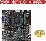Gkhowiu B75 ETH Mining Motherboard 8 USB3.0 PCIE DDR3L SODIMM MSATA view 5