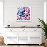 CLYCTIP Diamond Painting Kits for Adults 30x30cm White 5D Stitch DIY view 3