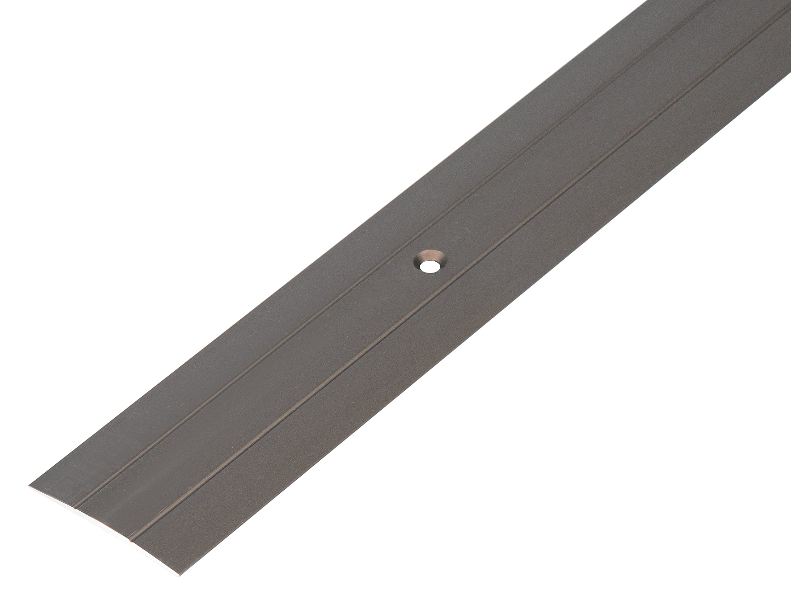 Transition Profile with Two Ridges Aluminium 900 x 38 mm bronzefarbig eloxiert