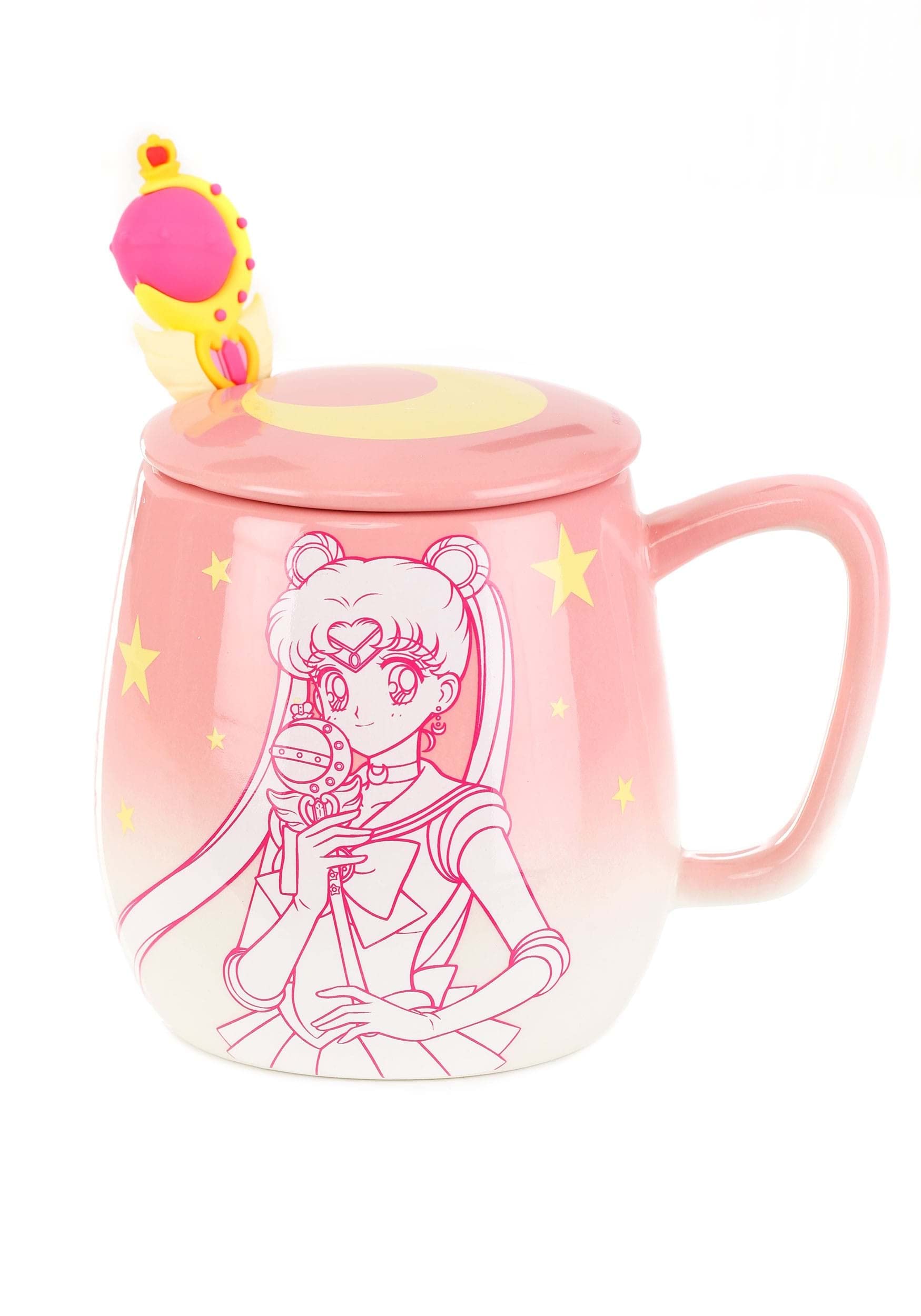 Sailor Moon 16oz Ombre Mug with Molded Spoon Standard