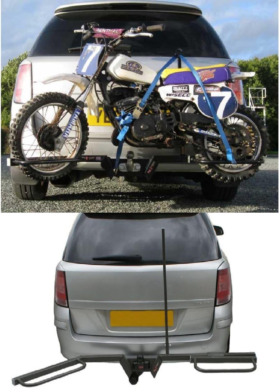 towbar dirt bike rack