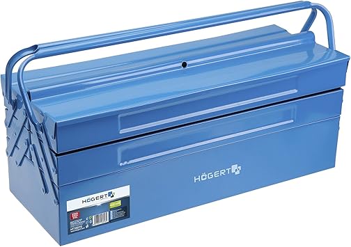 Caja de herramientas (metal) de secotec®: Amazon.es: Bricolaje y herramientas