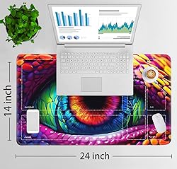 JVGFYNKL for TCG Playmat, Playmat with Zones, 24x14