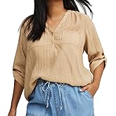 Torrid Women's Plus Size Shirt - Harper Textured Stripe 3/4 Pullover Blouse