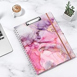 Rimilak Spiral Clipboard Folio with Refillable