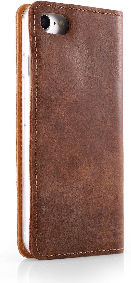 Surazo Leather Wallet Mobile Phone Case Compatible with Apple iPhone X/XS, Flip & Fold Smartphone Case with Stand - Image 3