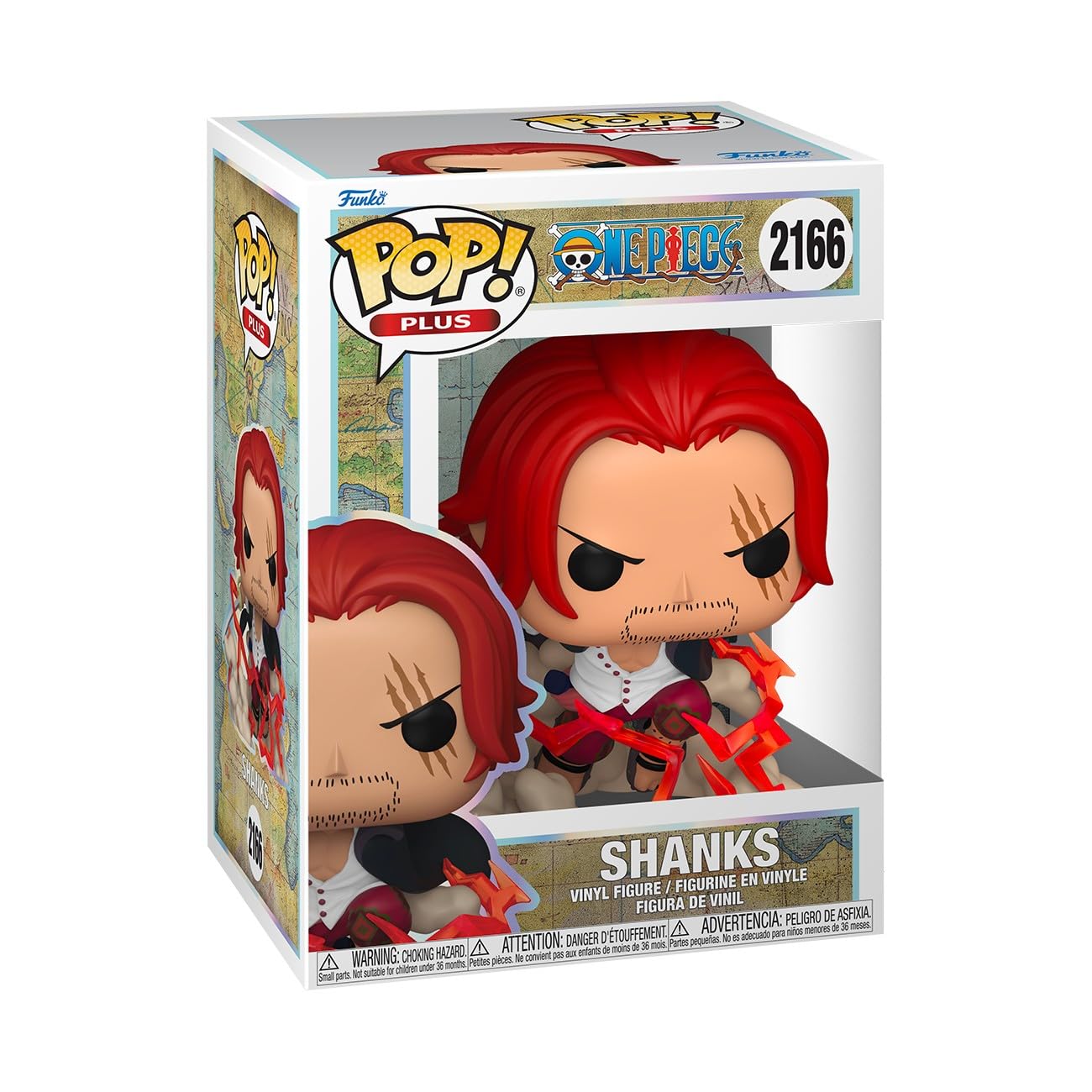 Funko POP! Plus: One Piece - Shanks - Collectable Vinyl Figure - Gift Idea - Official Merchandise - Toys For Kids & Adults - Model Figure for Collectors and Display