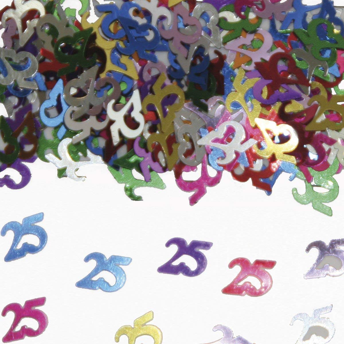 Folat - Party Confetti Number 25 - Multi colors