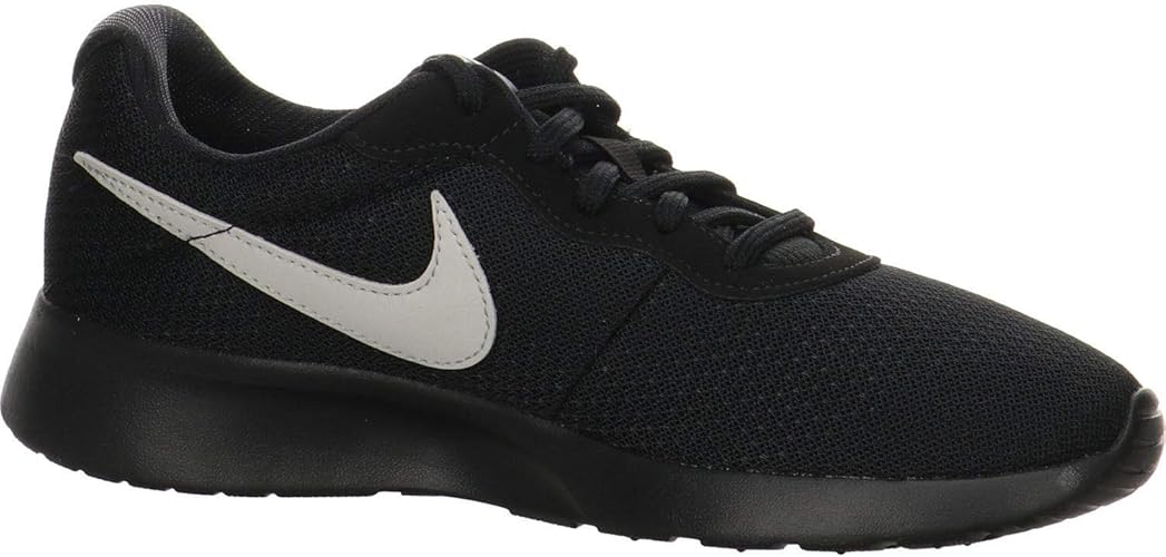 nike tanjun black silver