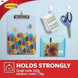 Command Medium Designer Hooks White Pack of 6 Hooks and 9 Strips 1.3 kg view 4