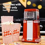 Gadgy Retro Hot Air Popcorn Machine Fat Free Healthy Snack Maker view 8
