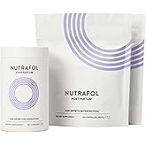 Nutrafol Postpartum Hair Growth Supplements, Clinically Tested for Visibly Thicker Hair and Less Shedding, Breastfeeding-friendly - 3 Month Supply, Pack of 3