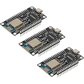 YEJMKJ 3pcs ESP8266 Serial Wireless Module CH340 ESP-12E Development Board | NodeMCU LUA WiFi V3 Internet Development Board Compatible with Arduino IDE, Micropython