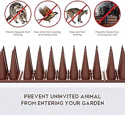 Bird Spikes, Bird Deterrent Spikes for Squirrel