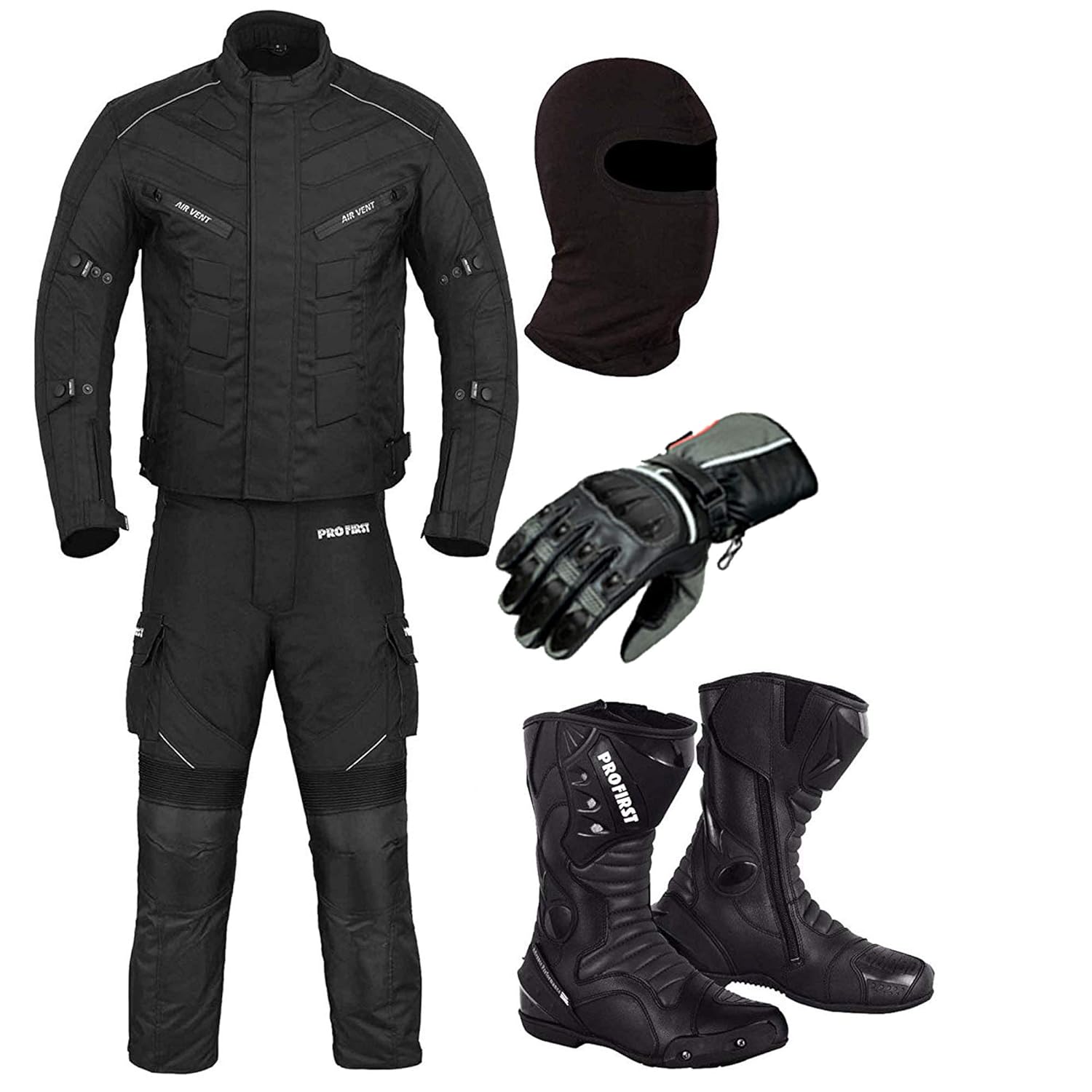 A Full Set of Waterproof Motorbike 2 Piece Suit Motorcycle Moped gears