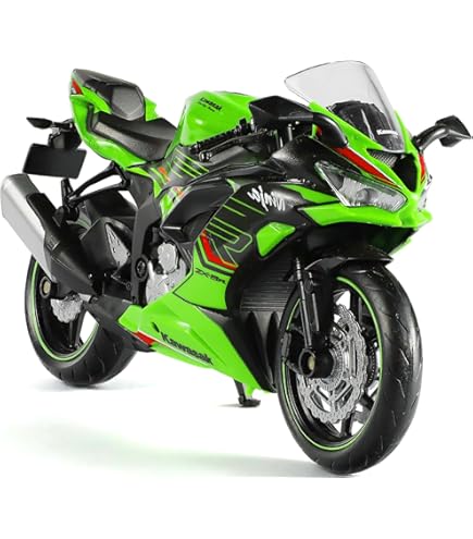 Amazon.com: Risopen 1:12 Motorcycle Model Toy for Kawasaki Ninja