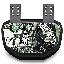 Battle Sports Novelty Football Back Plate – Hard
