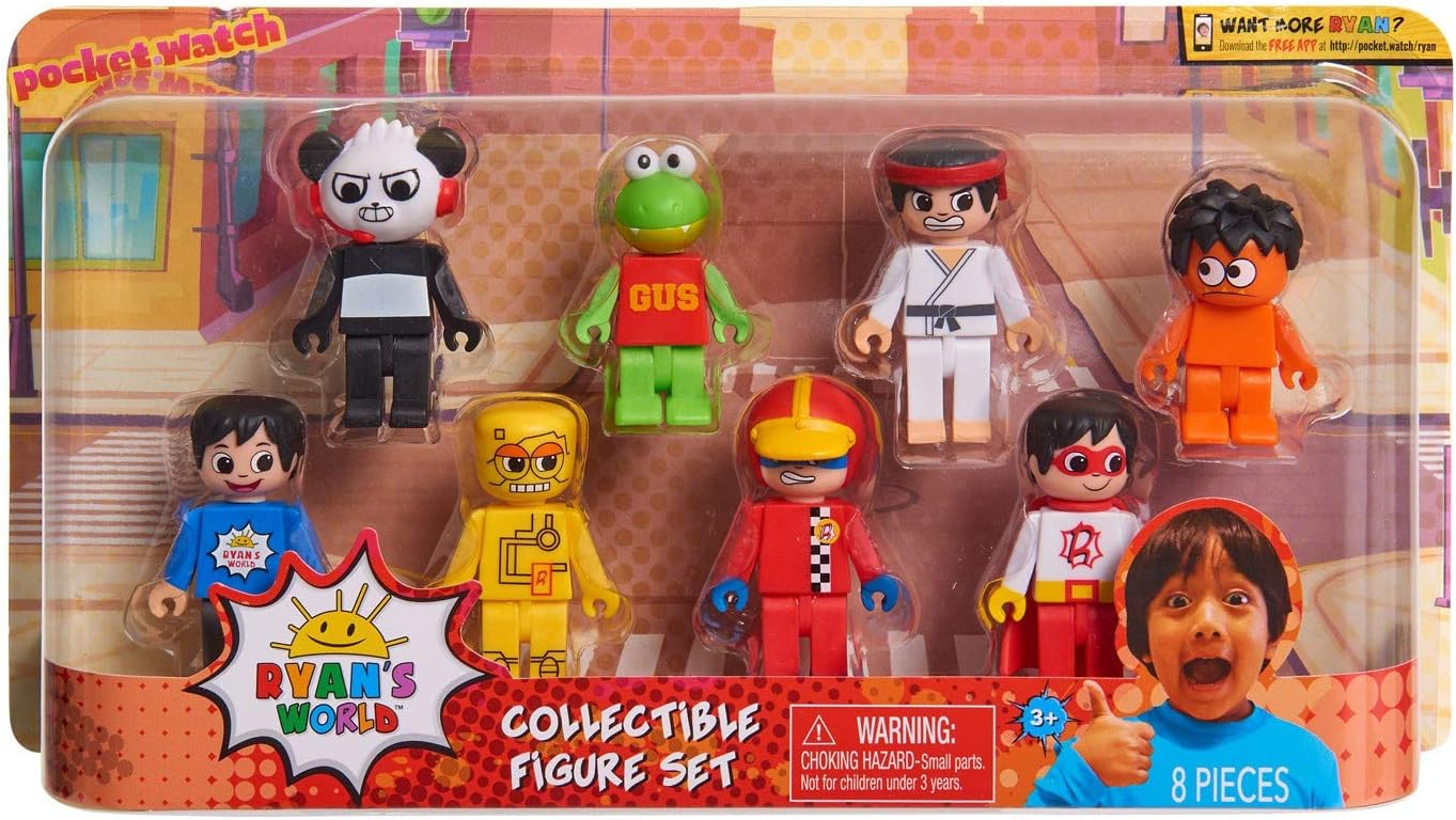 ryan's world collectable figure set