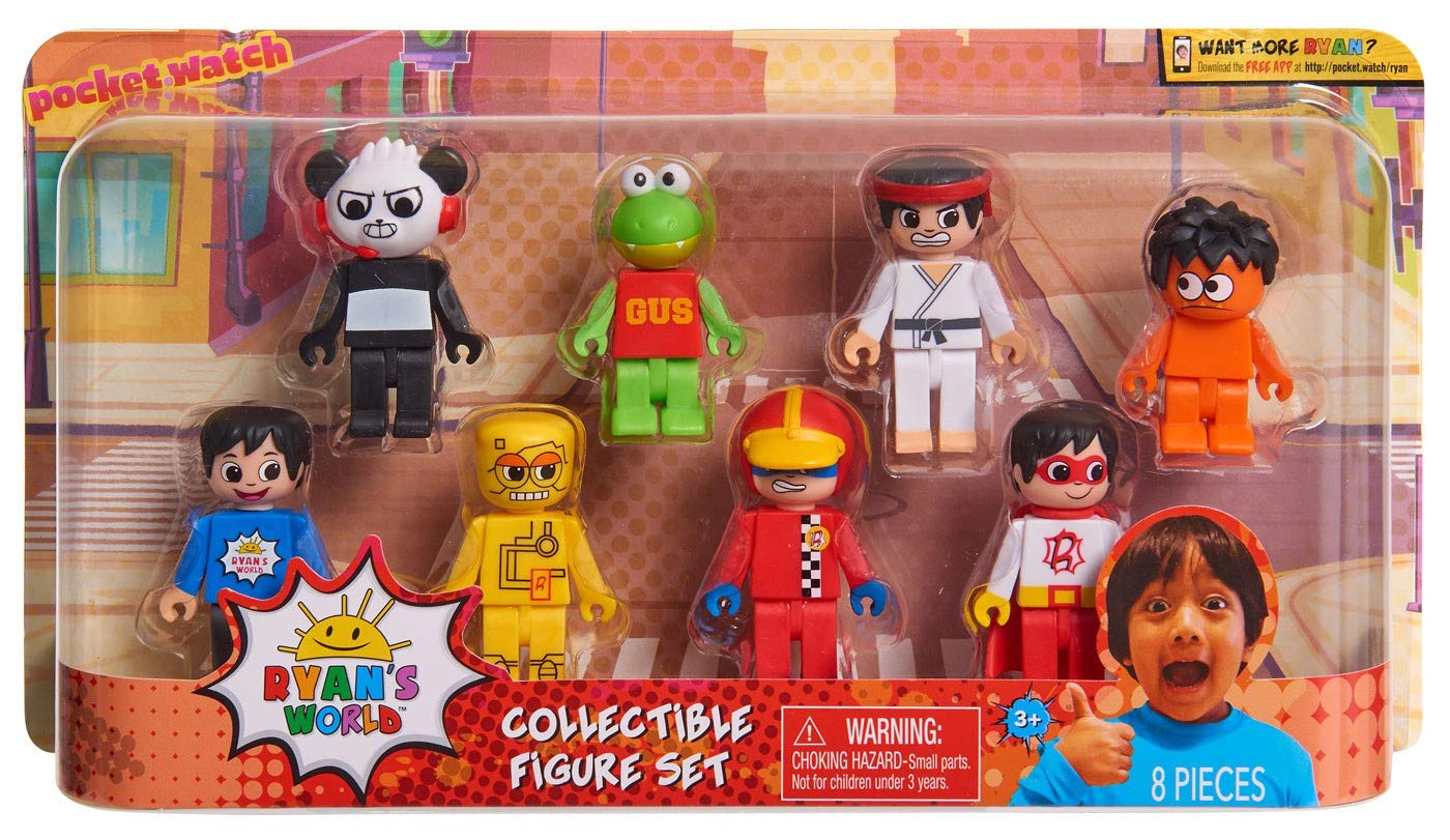 ryan's world deluxe figure set