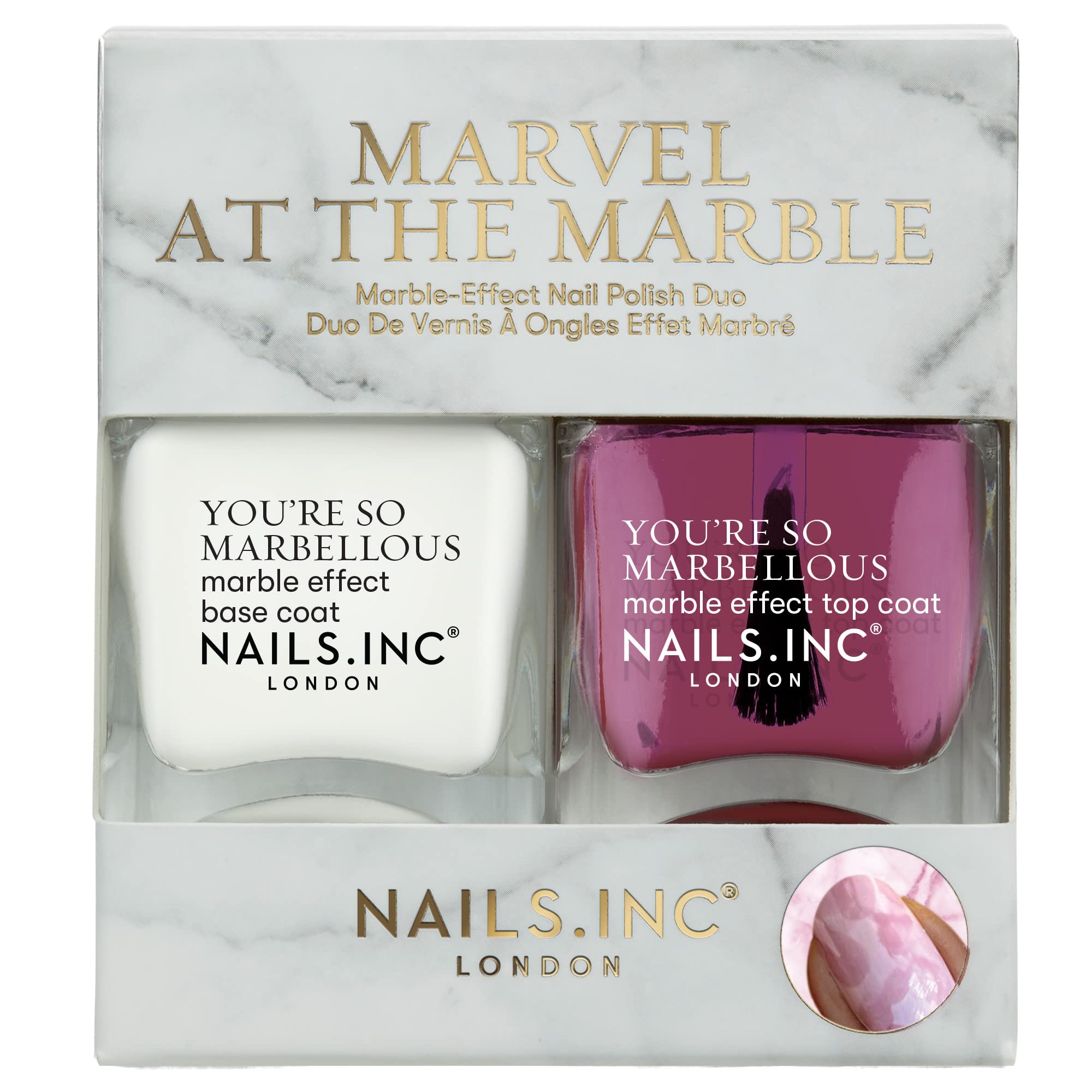 Nails Inc Nails.INC MARVEL At The Marble Duo