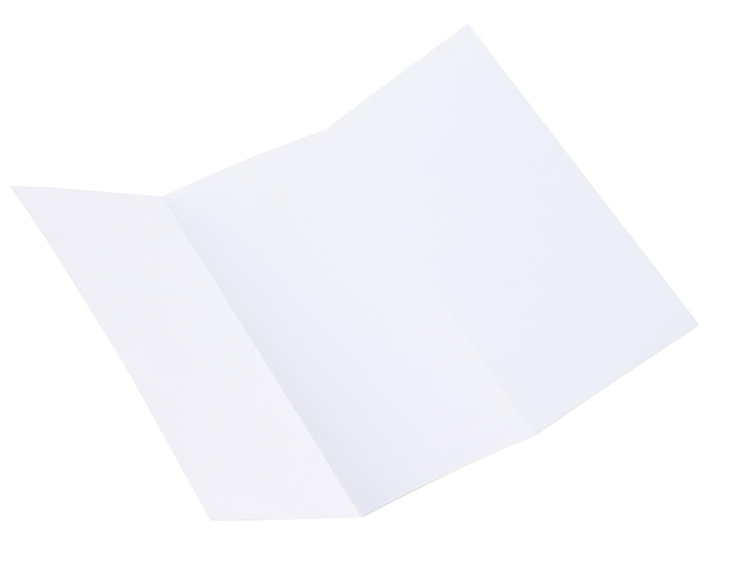 Tri-Fold Brochure Paper - 100-Pack Trifold Pamphlet Flyer Paper for Inkjet and Laser Printers, Brochure Printer Paper, 11 x 8.5 Inches: Baby