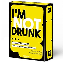 I'M NOT DRUNK - Party Drinking Game for Game Nights