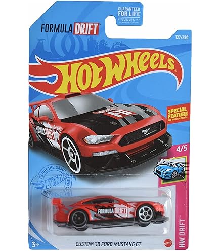 Amazon.com: Hot Wheels 2021 - Custom '18 Ford Mustang GT
