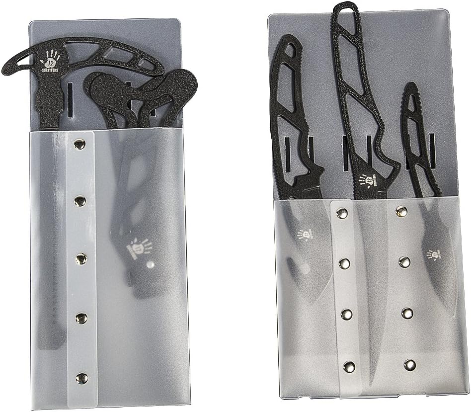 12 Survivors Skin N’ Bones Field Dressing Kit: Sports & Outdoors