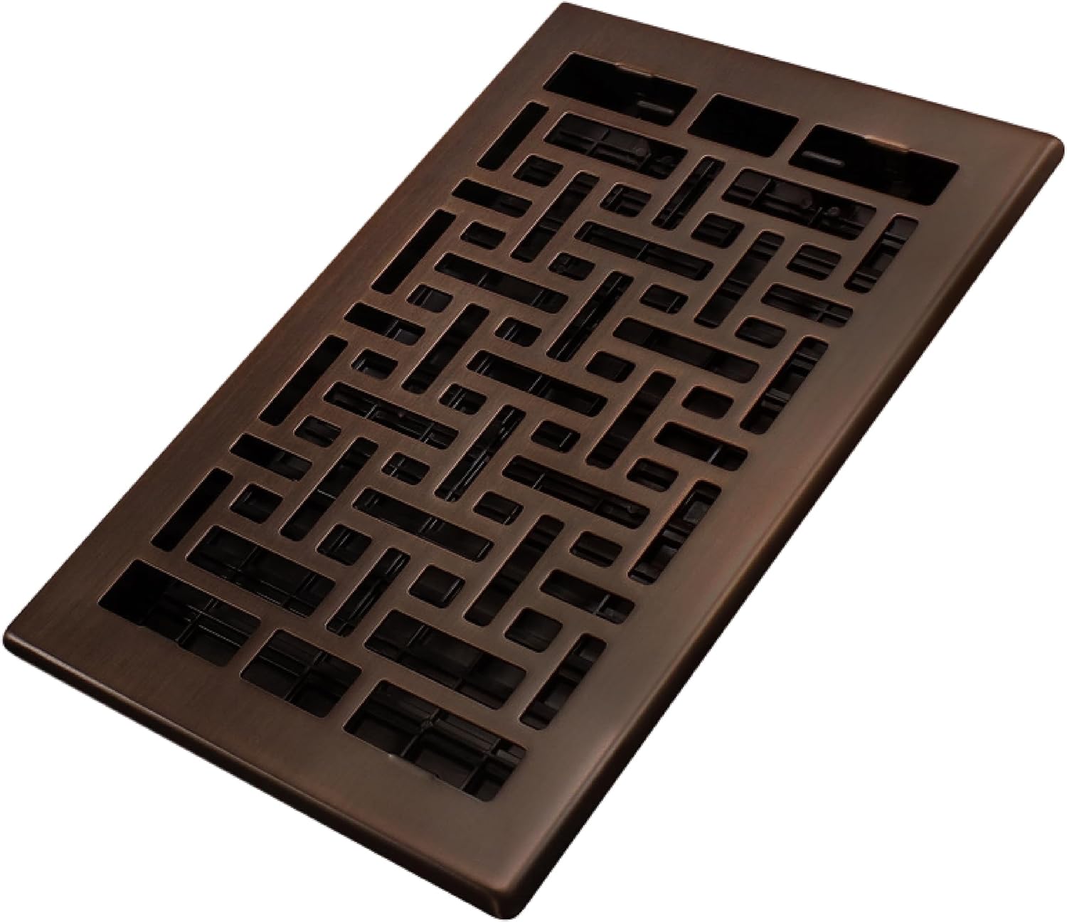 Registers, Grilles & Vents - Decor Grates AJH610-RB Oriental Floor Register, 6 x 10 Inches, Rubbed Bronze Finish