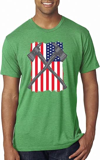 Download Amazon.com: Firefighter Fire Courage Honor USA Flag| Mens ...