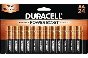 Duracell - CopperTop AA Alkaline Batteries - long lasting, all-purpose Double A battery for household and business - 24 Count
