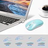 Cimetech Wireless Keyboard Mouse Combo 2.4G Ultra Slim Silent USB Receiver view 2