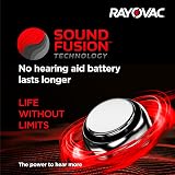 UDivita 80 Rayovac Size 312 Hearing Aid Batteries 10x8 Pack Brown PR41 view 2