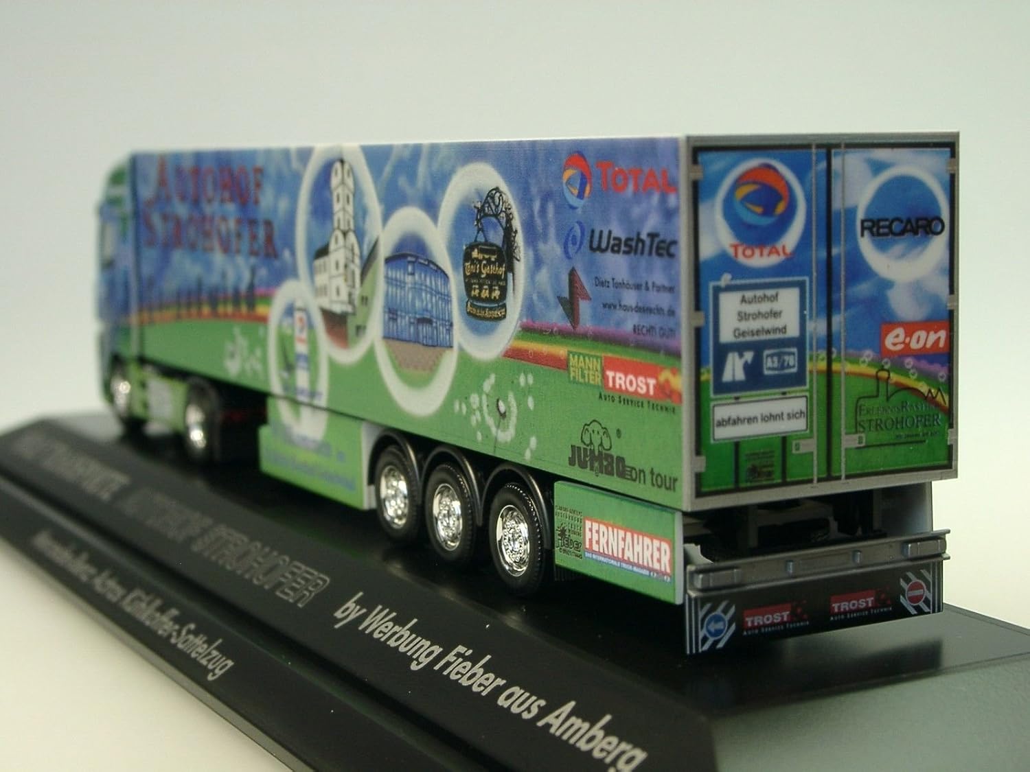 Buy Herpa Mercedes Actros Autohof Geiselwind Strohofer Ks Kosz