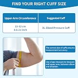 AuQty Extra Large Blood Pressure Cuff 22-52 CM Compatible Monitors view 6