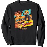 DreamWorks Puss In Boots: The Last Wish Logo Panels Sweatshirt