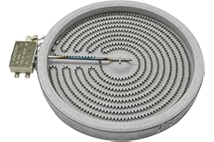 AWTURBO WB30T10045 WPW10242957 Range Oven Single Radiant Surface Element Fits for GE Stove, 8" 2000 Watt Burner Replaces WB30T10132 WB30T10007 W10823708 WB30K5031 WP74007839 205C2307P003 205C2307P006 ETC