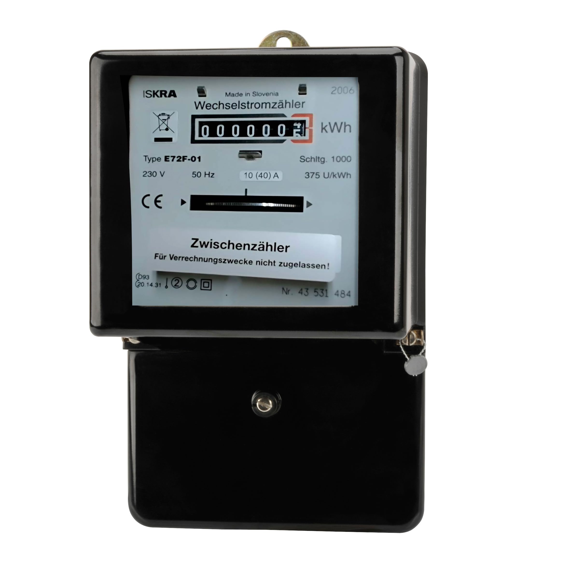 Unitec 40749 Alternating Current Electricity Meter