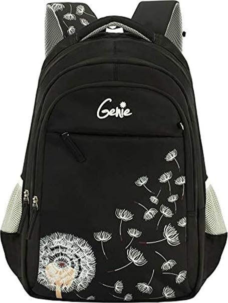 Genie 36 Ltrs Black Casual Backpack (SWAY)