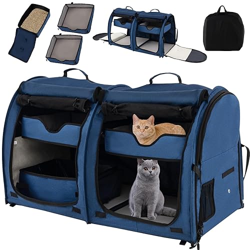 Cat Carrier Large Cat Crate Giantex 40 Inch Cat Carrier With