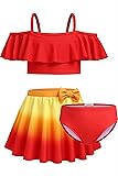 Arshiner Girls Swimsuits Size 10-12 Floral Bikini