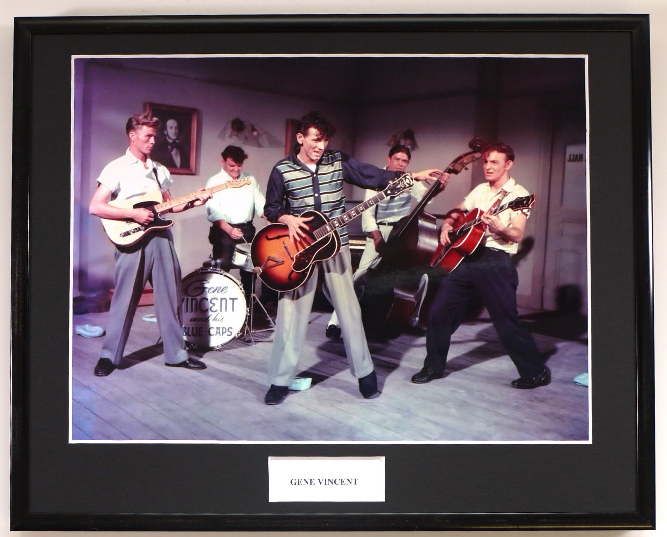 GENE VINCENT/FRAMED PHOTO