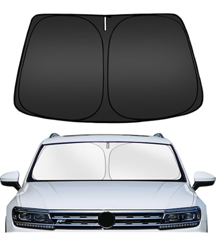 Amazon.com: Windshield Sun Shade for Volkswagen Tiguan Front