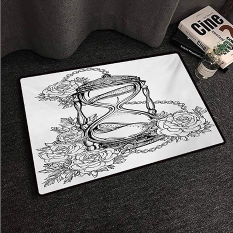 Amazoncom Hccjlcks Pet Door Mat Tattoo Pencil Drawing
