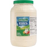 Hidden Valley Original Ranch Dressing, 1 Gallon Bulk Jug, by Ventura Foods | Salad Topping, Ideal for Restaurants, Catering, Dipping, Salad Dressing &amp; Family Meals, Ranch, Gallon, Pizza, Chicken, Wings